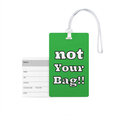 100yellow Luggage Tags- Printed High Quality Gloss Finish PVC Travel/Bag Tag with Silicon Strap- Ideal For Travel Luggage Tag(Multicolor)
100yellow Luggage Tags- Printed High Quality Gloss Finish PVC Travel/Bag Tag with Silicon Strap- Ideal For Travel Luggage Tag(Multicolor)