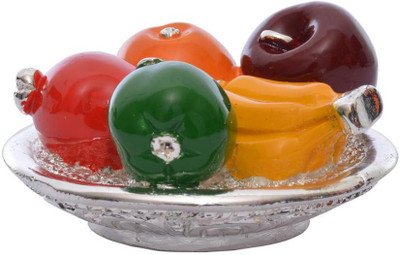 Siri Creations Fruite Plate With Enamel And Silver Polish Decorative Showpiece - 4 cm(Silver Plated, Multicolor)
Siri Creations Fruite Plate With Enamel And Silver Polish Decorative Showpiece - 4 cm(Silver Plated, Multicolor)
