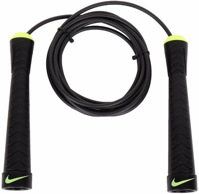 Nike Fundamental Speed Ball Bearing Skipping Rope(Black, Length: 280 cm), Black;volt
Nike Fundamental Speed Ball Bearing Skipping Rope(Black, Length: 280 cm), Black;volt