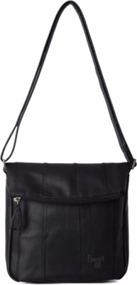 Baggit Women Casual Black PU Sling Bag
