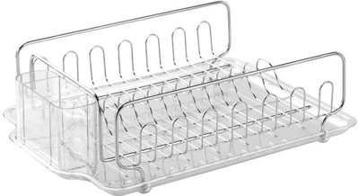 Evana InterDesign Forma Kitchen Dish Drying Rack with Tray Steel Kitchen Rack(Steel)
Evana InterDesign Forma Kitchen Dish Drying Rack with Tray Steel Kitchen Rack(Steel)