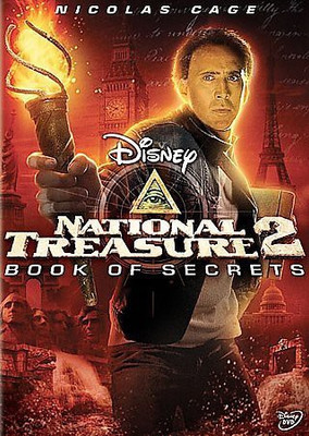 NATIONAL TREASURE 2:BOOK OF SECRETS(DVD English)