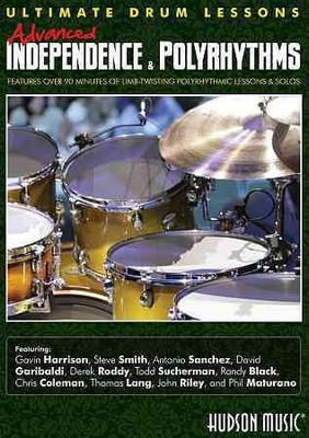 ADVANCED INDEPENDENCE AND POLYRHYTHMS(DVD English)
ADVANCED INDEPENDENCE AND POLYRHYTHMS(DVD English)