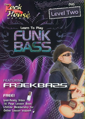 LEARN FUNK BASS LEVEL 2 FEATURING FRE(DVD English)