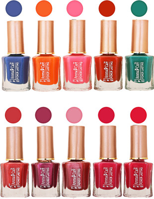 Aroma Care Power Lasting Nail Polish (Pack Of 10) Multicolor Multicolor Set-201-207(Pack of 10)
Aroma Care Power Lasting Nail Polish (Pack Of 10) Multicolor Multicolor Set-201-207(Pack of 10)