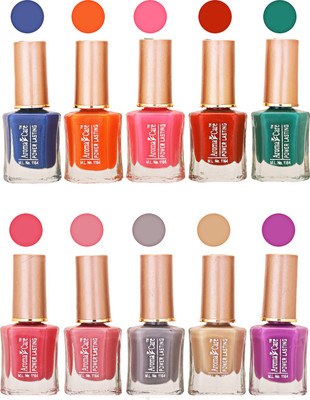 Aroma Care Power Lasting Nail Polish (Pack Of 10) Multicolor Multicolor Set-201-203(Pack of 10)
Aroma Care Power Lasting Nail Polish (Pack Of 10) Multicolor Multicolor Set-201-203(Pack of 10)