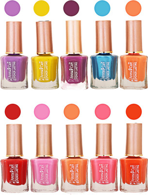 Aroma Care Power Lasting Nail Polish (Pack Of 10) Multicolor Multicolor Set-202-204(Pack of 10)
Aroma Care Power Lasting Nail Polish (Pack Of 10) Multicolor Multicolor Set-202-204(Pack of 10)