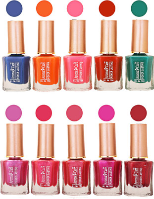 Aroma Care Power Lasting Nail Polish (Pack Of 10) Multicolor Multicolor Set-201-213(Pack of 10)
Aroma Care Power Lasting Nail Polish (Pack Of 10) Multicolor Multicolor Set-201-213(Pack of 10)
