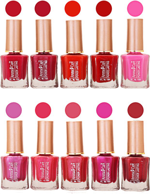 Aroma Care Power Lasting Nail Polish (Pack Of 10) Multicolor Multicolor Set-209-213(Pack of 10)
Aroma Care Power Lasting Nail Polish (Pack Of 10) Multicolor Multicolor Set-209-213(Pack of 10)
