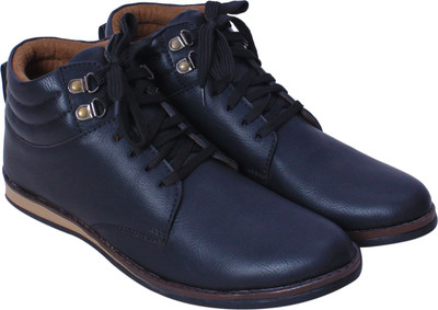 RockSoft Boots For Men(Navy, Black