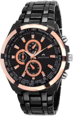 SWISSTONE SW-G2200-BLK Watch - For Men