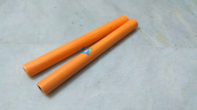 Tvs Book Cover (orange) Roll plastic (9 mtrs) (pack of two) Book Cover(2) 
Tvs Book Cover (orange) Roll plastic (9 mtrs) (pack of two) Book Cover(2)