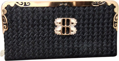 Haryana Craft Casual Black Clutch