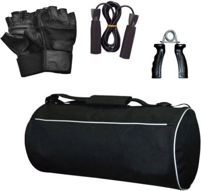 GLS Fitness Combo Of Gym Duffle Bag Gym Gloves Skipping Rope & Hand Grip Gym & Fitness Kit
GLS Fitness Combo Of Gym Duffle Bag Gym Gloves Skipping Rope & Hand Grip Gym & Fitness Kit