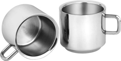 Saanvi Creations Stainless Steel(Steel, Pack of 2)