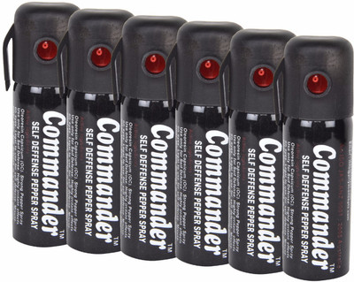 Commander Ladies Guardian Self Defence Women Safety upto 10 feet Range Dispensable Combo Pack of 6 Pepper Stream Spray
Commander Ladies Guardian Self Defence Women Safety upto 10 feet Range Dispensable Combo Pack of 6 Pepper Stream Spray