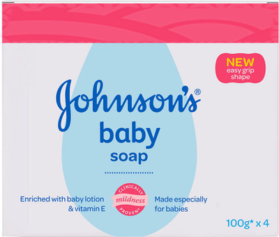 Johnson's Baby Soap(with New Easy Grip Shape) (Buy 3 Get 1 Free)(100 g, Pack of 4)
Johnson's Baby Soap(with New Easy Grip Shape) (Buy 3 Get 1 Free)(100 g, Pack of 4)