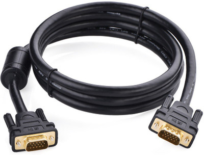 Ugreen VG101 VGA Cable(Compatible with a monitor to a free VGA port of your PC., Black)
Ugreen VG101 VGA Cable(Compatible with a monitor to a free VGA port of your PC., Black)