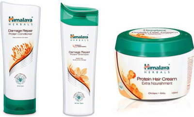 Himalaya Damage Repair Protion Conditioner, Damage Repair Protion Shampoo, Protion Hair Cream(Set of 3)
Himalaya Damage Repair Protion Conditioner, Damage Repair Protion Shampoo, Protion Hair Cream(Set of 3)