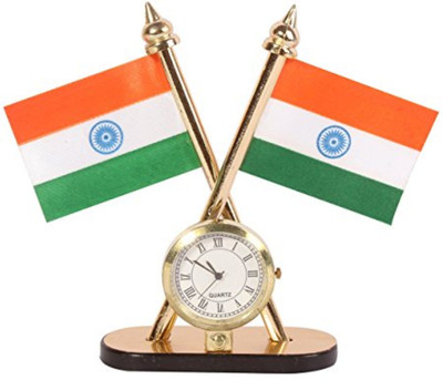 TRISHA india Rectangle Car Dashboard Flag Flag(Nylon)
