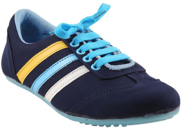 Sainex Canvas Shoes For Women(Blue, Black