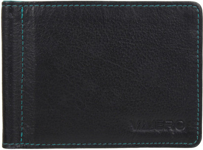 Vajero Men Black Genuine Leather Wallet(4 Card Slots)