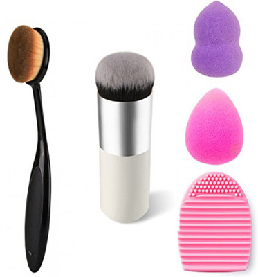 Lifestyle-You Combined Deal of 2 Makeup Brushes + Brush Egg The Makeup Brush Cleaner + Makeup Blender Sponge Puff(Set of 5)
Lifestyle-You Combined Deal of 2 Makeup Brushes + Brush Egg The Makeup Brush Cleaner + Makeup Blender Sponge Puff(Set of 5)