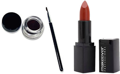 Makeover Professional Lipstick Earthy 23 , Long Wear Gel Eyeliner Black(Set of 2)
Makeover Professional Lipstick Earthy 23 , Long Wear Gel Eyeliner Black(Set of 2)