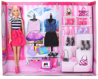 GRAPPLE DEALS Fashion Doll With Trendy And Stylish Western Wear Dresses And Awesome Shoes Pair And Accessories For Girls Kids.(Multicolor)
GRAPPLE DEALS Fashion Doll With Trendy And Stylish Western Wear Dresses And Awesome Shoes Pair And Accessories For Girls Kids.(Multicolor)