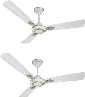 Havells Leganza 3B(Pack of 2) 3 Blade Ceiling Fan(Pearl White Silver, Pack of 2)
Havells Leganza 3B(Pack of 2) 3 Blade Ceiling Fan(Pearl White Silver, Pack of 2)