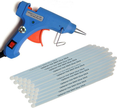 Upkaran Electric 20W Hot Melt Glue Gun With 25 Pcs Free Big Clear Hot Melt Glue Sticks(8inch) Standard Temperature Corded Glue Gun(7 mm)
Upkaran Electric 20W Hot Melt Glue Gun With 25 Pcs Free Big Clear Hot Melt Glue Sticks(8inch) Standard Temperature Corded Glue Gun(7 mm)
