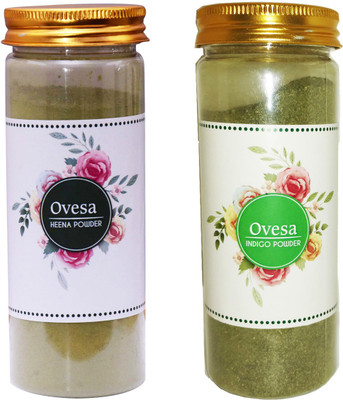 Ovesa Indigo Henna Combo 260gm Pack of 2(260 g)