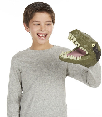Toys Bhoomi Chomping Smart Velociraptor Hand Puppet Glove Dinosaur Head Roleplay Playset made of Non-Toxic Soft Vinyl
Toys Bhoomi Chomping Smart Velociraptor Hand Puppet Glove Dinosaur Head Roleplay Playset made of Non-Toxic Soft Vinyl