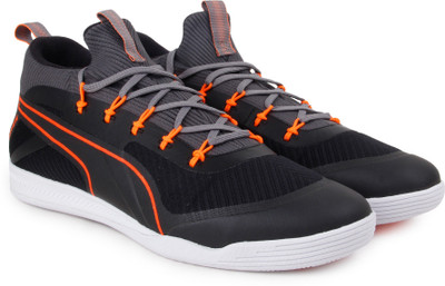 Puma evoSPEED Star Knit IGNITE Football Shoes For Men(Black, Orange, Puma black-shocking orange-quiet shade-puma white
Puma evoSPEED Star Knit IGNITE Football Shoes For Men(Black, Orange, Puma black-shocking orange-quiet shade-puma white