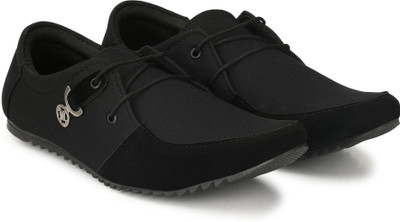 LeatherKraft Casuals For Men(Black