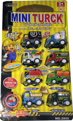 Techhark Little Baby Best Gift Set 8 PCS Unbreakable Spy Construction Set mini trucks pull back ABS Plastic(Multicolor)
Techhark Little Baby Best Gift Set 8 PCS Unbreakable Spy Construction Set mini trucks pull back ABS Plastic(Multicolor)