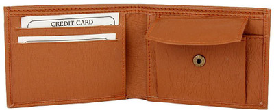I IRED Men Brown Artificial Leather Wallet(5 Card Slots), Fancy brown