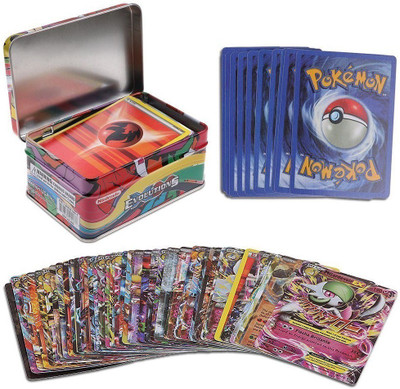 Assemble Funny 42PCS Pokemon Cards Pokemon Trading Card Game Cards in Metal Box Kids Gift(Multicolor)
Assemble Funny 42PCS Pokemon Cards Pokemon Trading Card Game Cards in Metal Box Kids Gift(Multicolor)