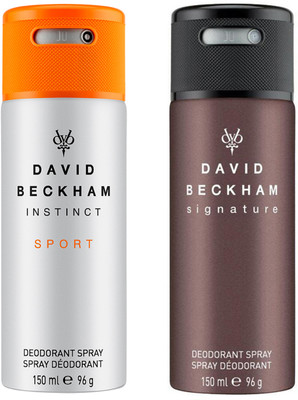 David Beckham Instinct Sport & Signature Man Deodorant Spray - For Men(300 ml, Pack of 2)
David Beckham Instinct Sport & Signature Man Deodorant Spray - For Men(300 ml, Pack of 2)