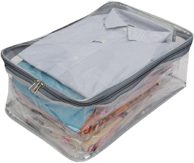 DIVYANA Shirt Cover DIVYANA™ Transparent Shirt Cover Blouse Cover Salwar Suit Cover Kurti Cover Clothes Cover Multipurpose Cover (Large), Wedding Collection Gift SHC001(Transparent)
DIVYANA Shirt Cover DIVYANA™ Transparent Shirt Cover Blouse Cover Salwar Suit Cover Kurti Cover Clothes Cover Multipurpose Cover (Large), Wedding Collection Gift SHC001(Transparent)