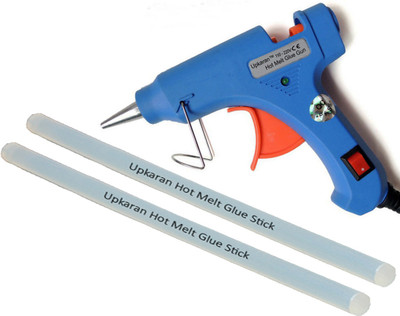 Upkaran 20W Mini Glue Gun with ON OFF Switch, LED Indicator and 2 Big Hot Melt Glue Sticks(10inch) for Decoration art and Craft work Standard Temperature Corded Glue Gun(7 mm)
Upkaran 20W Mini Glue Gun with ON OFF Switch, LED Indicator and 2 Big Hot Melt Glue Sticks(10inch) for Decoration art and Craft work Standard Temperature Corded Glue Gun(7 mm)