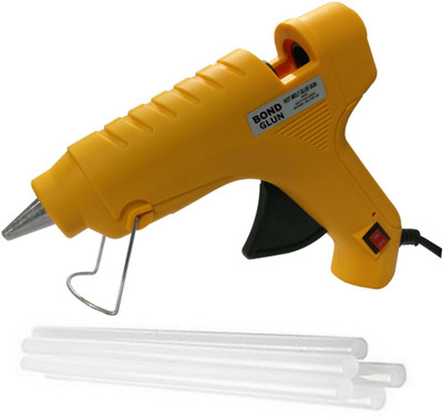 Glun Bond Yellow 40 Watt On Off Switch Indicator With 5 Sticks Standard Temperature Corded Glue Gun(11 mm)
Glun Bond Yellow 40 Watt On Off Switch Indicator With 5 Sticks Standard Temperature Corded Glue Gun(11 mm)
