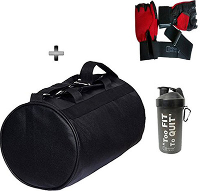 5 O'Clock Sports Gym Bag , Gloves and Shaker Bottle Combo Pack For Men|Women A Must Have Gym Bag Combo Kit For Boy's Girl's Fitness (Black) . Gym & Fitness Kit
5 O'Clock Sports Gym Bag , Gloves and Shaker Bottle Combo Pack For Men|Women A Must Have Gym Bag Combo Kit For Boy's Girl's Fitness (Black) . Gym & Fitness Kit