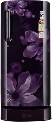 LG 190 L Direct Cool Single Door 4 Star Refrigerator with Base Drawer(purple orchid, GL-D201APOX)
LG 190 L Direct Cool Single Door 4 Star Refrigerator with Base Drawer(purple orchid, GL-D201APOX)
