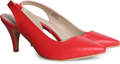 Bata Women Red Heels