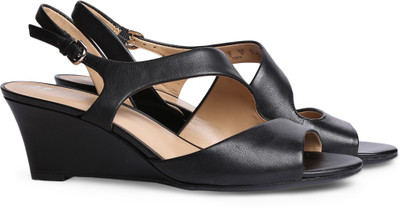 NATURALIZER Women Black Wedges
