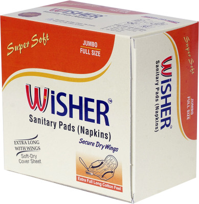 Wisher XXL Premium Maxi Thick Sanitary Pad(Pack of 6)
Wisher XXL Premium Maxi Thick Sanitary Pad(Pack of 6)