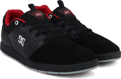 DC Sneakers For Men(Black, Blk / blk / red