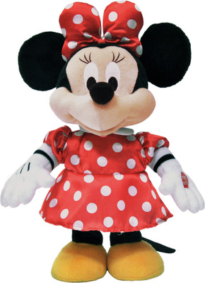 Disney Dancing Minnie Plush Toy 12 inch - 21 inch(Multicolor)