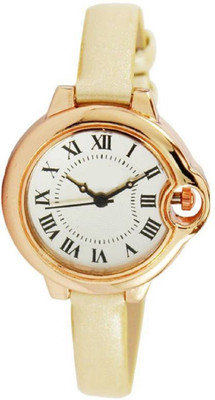 Talgo New Arrival Festive Season Special Round Analogue White Dial Creem Leather Strap Watch - For Women
Talgo New Arrival Festive Season Special Round Analogue White Dial Creem Leather Strap Watch - For Women
